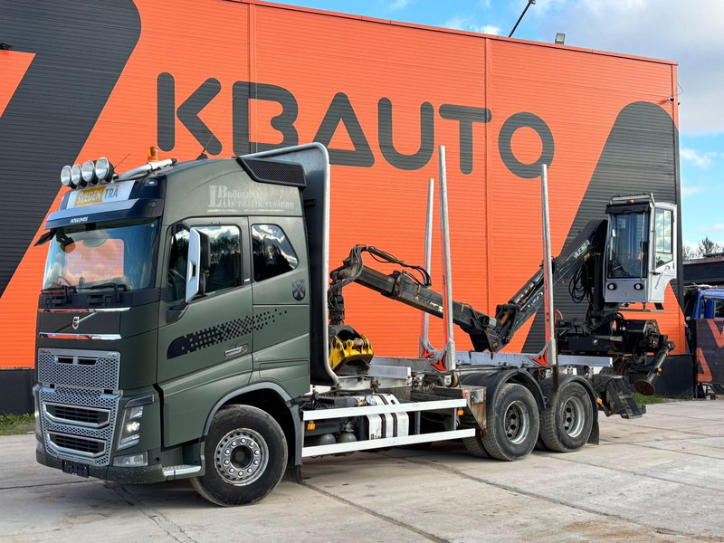 Volvo FH 16 650 6x4 Kesla 2110 / CHASSIS L=7223 mm - Φορτηγό ξυλείας, Φορτηγό με γερανό: φωτογραφία 1 Volvo FH 16 650 6x4 Kesla 2110 / CHASSIS L=7223 mm - Φορτηγό ξυλείας, Φορτηγό με γερανό: φωτογραφία 1