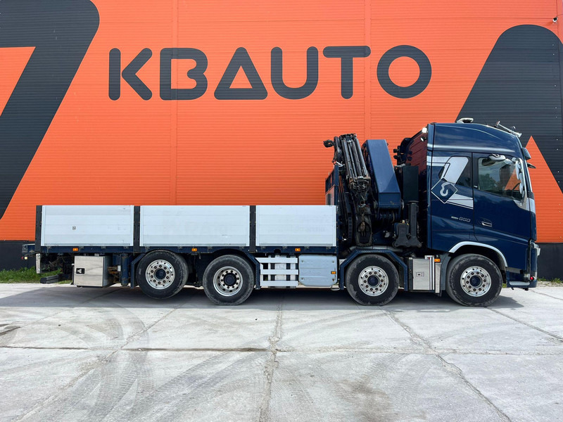 Volvo FH 16 650 8x2*6 HMF 6020K-RC + JIB / PLATFORM L=6344 mm - Φορτηγό με ανοιχτή καρότσα, Φορτηγό με γερανό: φωτογραφία 5 Volvo FH 16 650 8x2*6 HMF 6020K-RC + JIB / PLATFORM L=6344 mm - Φορτηγό με ανοιχτή καρότσα, Φορτηγό με γερανό: φωτογραφία 5