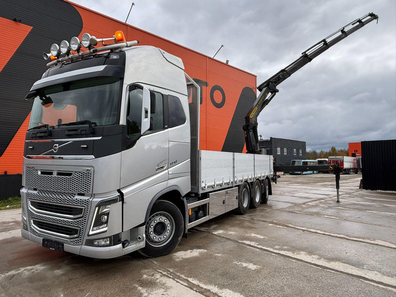 Volvo FH 16 650 8x4*4 PALFINGER PK 33002 EH / PLATFORM L=6779 mm - Φορτηγό με ανοιχτή καρότσα, Φορτηγό με γερανό: φωτογραφία 1 Volvo FH 16 650 8x4*4 PALFINGER PK 33002 EH / PLATFORM L=6779 mm - Φορτηγό με ανοιχτή καρότσα, Φορτηγό με γερανό: φωτογραφία 1