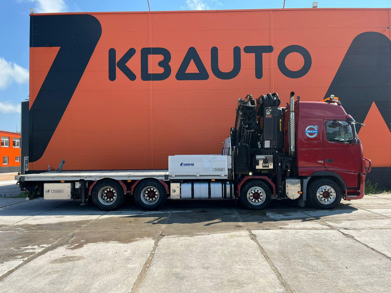 Volvo FH 480 8x4 HIAB 1055E-8 / WINCH / PLATFORM L=6928 mm - Φορτηγό με ανοιχτή καρότσα, Φορτηγό με γερανό: φωτογραφία 5 Volvo FH 480 8x4 HIAB 1055E-8 / WINCH / PLATFORM L=6928 mm - Φορτηγό με ανοιχτή καρότσα, Φορτηγό με γερανό: φωτογραφία 5