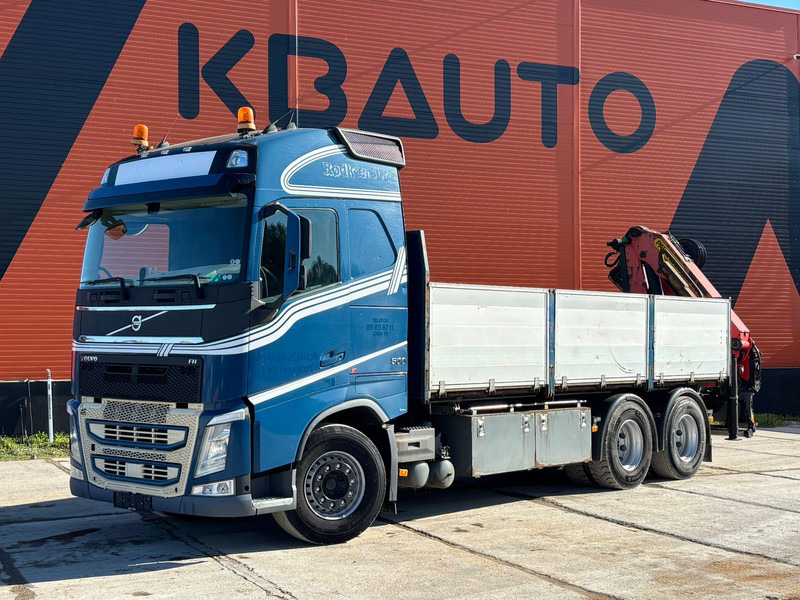 Volvo FH 500 6x2 PALFINGER PK 23001 EH / PLATFORM L=6192 mm - Φορτηγό με ανοιχτή καρότσα, Φορτηγό με γερανό: φωτογραφία 1 Volvo FH 500 6x2 PALFINGER PK 23001 EH / PLATFORM L=6192 mm - Φορτηγό με ανοιχτή καρότσα, Φορτηγό με γερανό: φωτογραφία 1