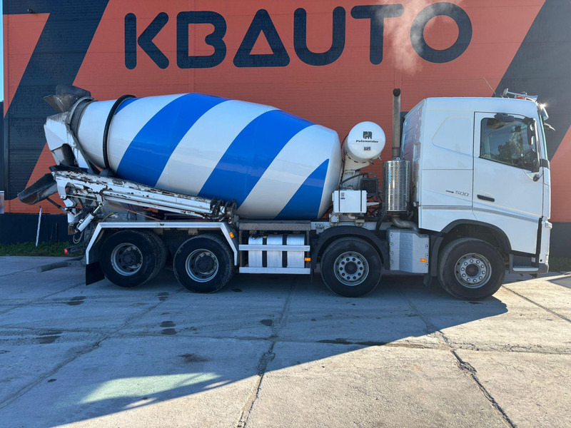 Volvo FH 500 8x4 INTERMIX 10 m3 + CHUTE / TANDEM AXLE LIFT - Μπετονιέρα φορτηγό: φωτογραφία 4 Volvo FH 500 8x4 INTERMIX 10 m3 + CHUTE / TANDEM AXLE LIFT - Μπετονιέρα φορτηγό: φωτογραφία 4