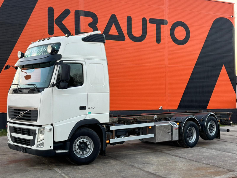 Volvo FH 540 6x2 LOW CHECKED MILEAGE ! / RETARDER / CHASSIS L=6975 mm - Φορτηγό σασί: φωτογραφία 1 Volvo FH 540 6x2 LOW CHECKED MILEAGE ! / RETARDER / CHASSIS L=6975 mm - Φορτηγό σασί: φωτογραφία 1