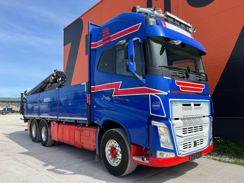 Volvo FH 540 6x4 PK26002 + JIB / PLATFORM L=6424 mm - Φορτηγό με ανοιχτή καρότσα, Φορτηγό με γερανό: φωτογραφία 4 Volvo FH 540 6x4 PK26002 + JIB / PLATFORM L=6424 mm - Φορτηγό με ανοιχτή καρότσα, Φορτηγό με γερανό: φωτογραφία 4