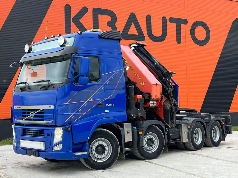 Volvo FH 540 8x4 PALFINGER PK110002 / RETARDER - Τράκτορας: φωτογραφία 2 Volvo FH 540 8x4 PALFINGER PK110002 / RETARDER - Τράκτορας: φωτογραφία 2