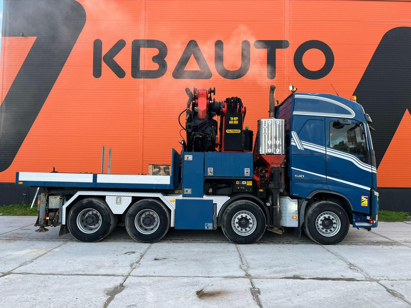 Volvo FH 540 8x4 PK 110002 + JIB + WINCH / COMBI / PLATFORM L=3662 mm - Φορτηγό με ανοιχτή καρότσα, Φορτηγό με γερανό: φωτογραφία 5 Volvo FH 540 8x4 PK 110002 + JIB + WINCH / COMBI / PLATFORM L=3662 mm - Φορτηγό με ανοιχτή καρότσα, Φορτηγό με γερανό: φωτογραφία 5