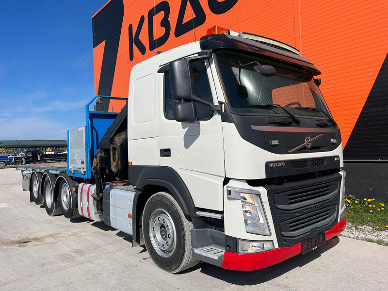 Volvo FM 460 8x2*6 HIAB 302E-6 / PLATFORM L=6721 mm - Φορτηγό με ανοιχτή καρότσα, Φορτηγό με γερανό: φωτογραφία 4 Volvo FM 460 8x2*6 HIAB 302E-6 / PLATFORM L=6721 mm - Φορτηγό με ανοιχτή καρότσα, Φορτηγό με γερανό: φωτογραφία 4