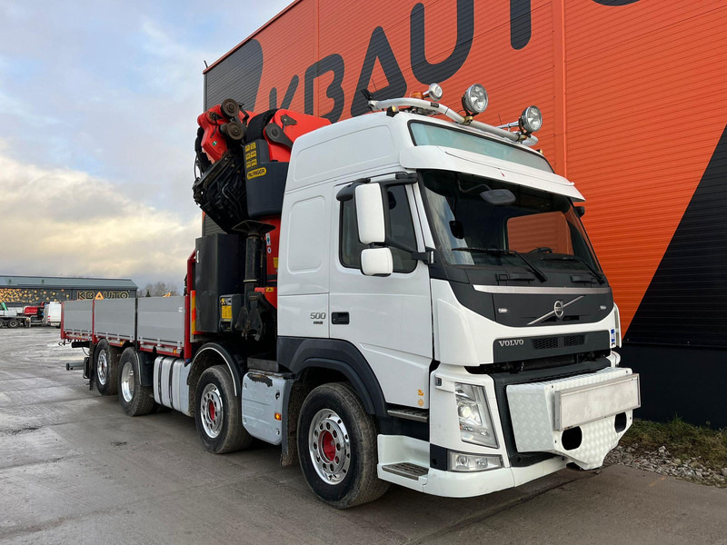 Volvo FM 500 8x2*6 COMBI / EXTENDABLE PLATFORM + TRACTOR / PK65002 + JIB + WINCH / PLATFORM L=6498 mm - Τράκτορας: φωτογραφία 4 Volvo FM 500 8x2*6 COMBI / EXTENDABLE PLATFORM + TRACTOR / PK65002 + JIB + WINCH / PLATFORM L=6498 mm - Τράκτορας: φωτογραφία 4