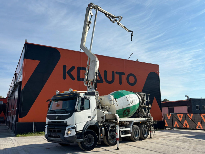 Volvo FMX 500 8x4 PUMI 24-3 - 24 m - 2303 hours / 7 m3 / FULL STEEL - Αντλία σκυροδέματος: φωτογραφία 1 Volvo FMX 500 8x4 PUMI 24-3 - 24 m - 2303 hours / 7 m3 / FULL STEEL - Αντλία σκυροδέματος: φωτογραφία 1