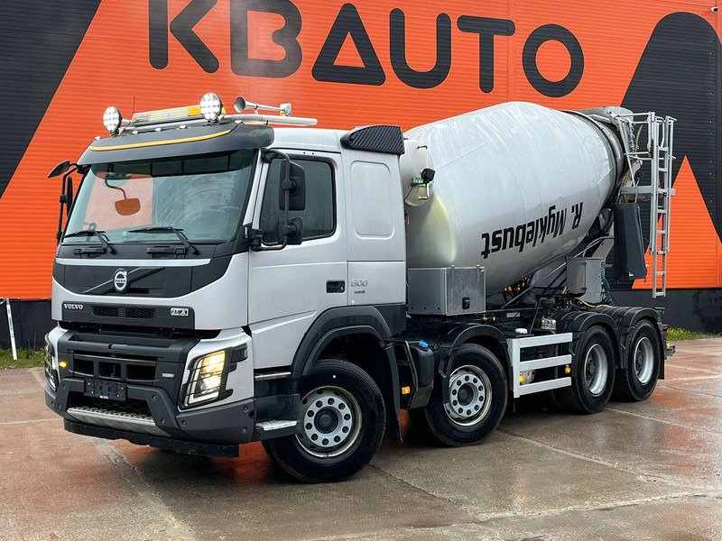 Volvo FMX 500 8x4 SARAKA HR-11 / 10 m3 + CHUTE 10 m / TANDEM AXLE LIFT - Μπετονιέρα φορτηγό: φωτογραφία 1 Volvo FMX 500 8x4 SARAKA HR-11 / 10 m3 + CHUTE 10 m / TANDEM AXLE LIFT - Μπετονιέρα φορτηγό: φωτογραφία 1