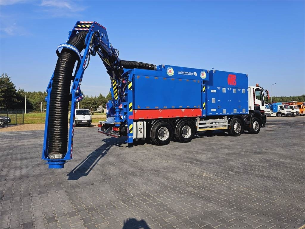 Όχημα εκκένωσης βόθρων Iveco MTS 4 x TURBINE MTS 4 x TURBINE Saugbagger vacuum: φωτογραφία 27