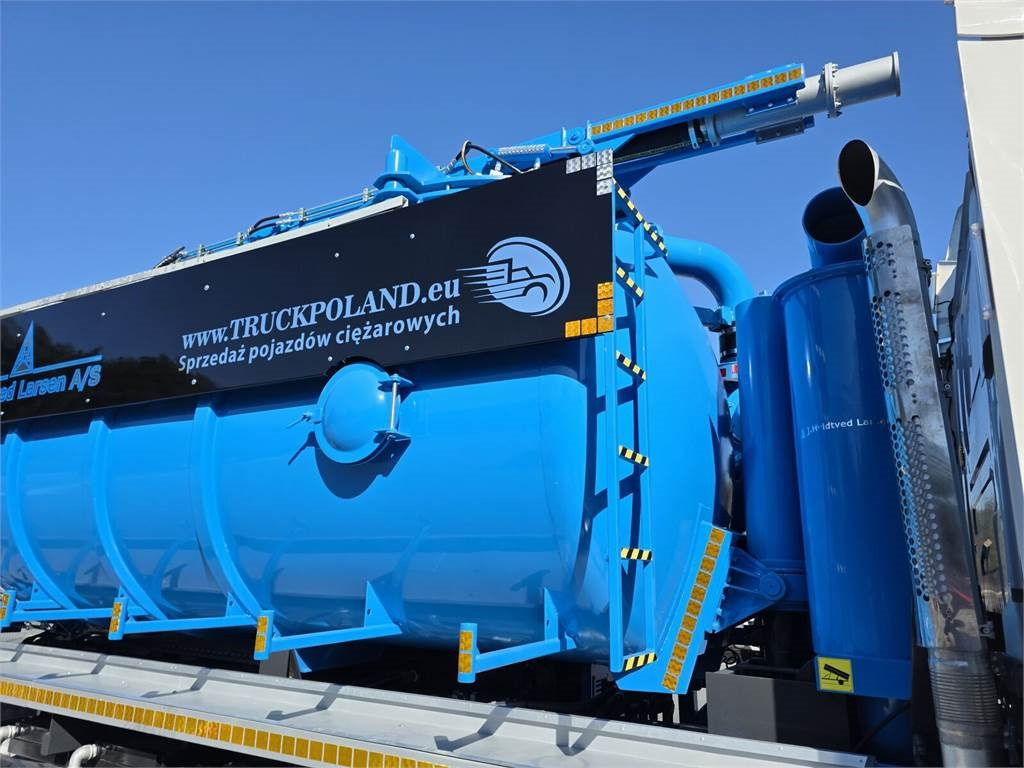 Όχημα εκκένωσης βόθρων Scania Larsen FlexVac 311 Vacuum suction loader: φωτογραφία 23
