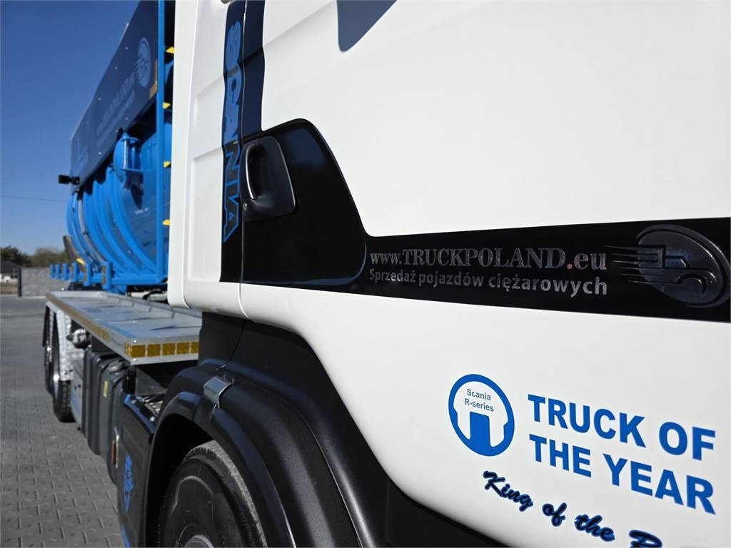 Όχημα εκκένωσης βόθρων Scania Larsen FlexVac 311 Vacuum suction loader: φωτογραφία 8