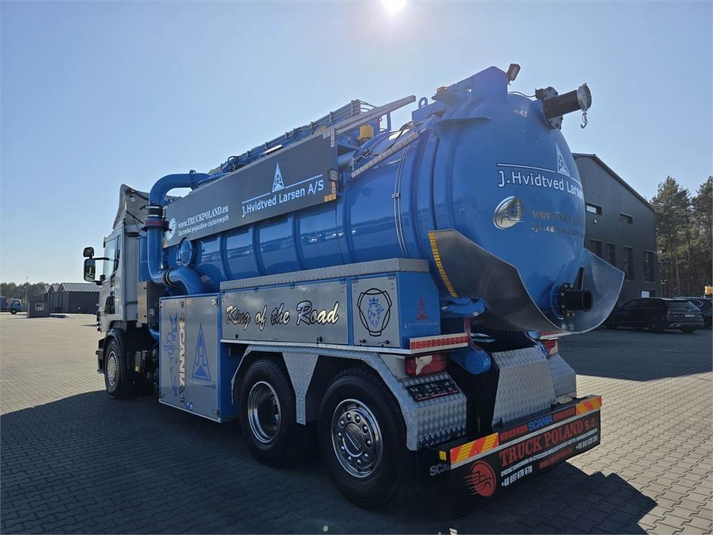 Όχημα εκκένωσης βόθρων Scania Larsen FlexVac 311 Vacuum suction loader: φωτογραφία 5