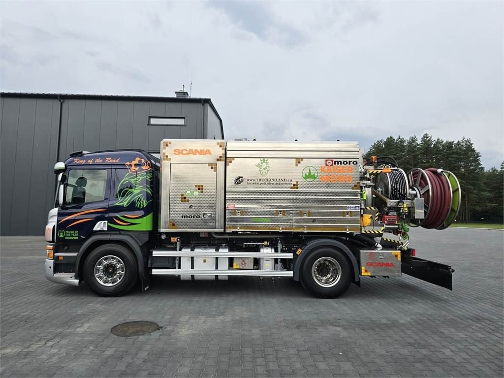 Scania MORO KAISER WUKO COMBI HOT WATER FOR CLEANING SEWE - Όχημα εκκένωσης βόθρων: φωτογραφία 4 Scania MORO KAISER WUKO COMBI HOT WATER FOR CLEANING SEWE - Όχημα εκκένωσης βόθρων: φωτογραφία 4