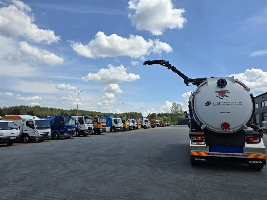 Scania Saugbagger Larsen FlexVac 311 Vacuum suction loade - Όχημα εκκένωσης βόθρων: φωτογραφία 4 Scania Saugbagger Larsen FlexVac 311 Vacuum suction loade - Όχημα εκκένωσης βόθρων: φωτογραφία 4