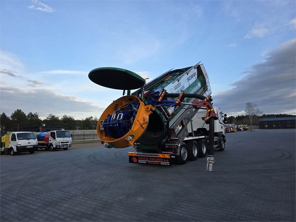 Scania WUKO KAISER EUR-MARK PKL 12.8 FOR CLEANING CANALS - Όχημα εκκένωσης βόθρων: φωτογραφία 1 Scania WUKO KAISER EUR-MARK PKL 12.8 FOR CLEANING CANALS - Όχημα εκκένωσης βόθρων: φωτογραφία 1