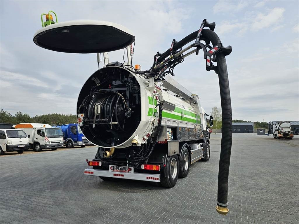 Όχημα εκκένωσης βόθρων Scania WUKO KAISER EUR-MARK PKL 8.8 FOR COMBI DECK CLEANI: φωτογραφία 19