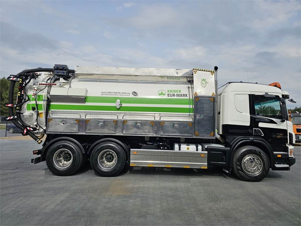 Όχημα εκκένωσης βόθρων Scania WUKO KAISER EUR-MARK PKL 8.8 FOR COMBI DECK CLEANI: φωτογραφία 6