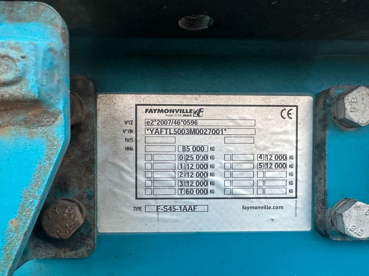 Faymonville 5 achs tieflader / Hydr. Verbreiterung HAUM-V - Επικαθήμενο με χαμηλό δάπεδο: φωτογραφία 3 Faymonville 5 achs tieflader / Hydr. Verbreiterung HAUM-V - Επικαθήμενο με χαμηλό δάπεδο: φωτογραφία 3