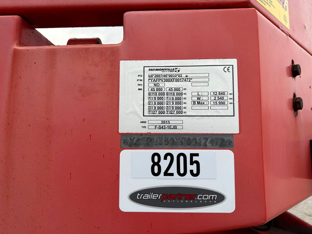 Faymonville Prefamax Innenlader / 4.000 mm teleskop Faymonville Prefamax Innenlader / 4.000 mm teleskop - Επικαθήμενο με χαμηλό δάπεδο: φωτογραφία 2 Faymonville Prefamax Innenlader / 4.000 mm teleskop Faymonville Prefamax Innenlader / 4.000 mm teleskop - Επικαθήμενο με χαμηλό δάπεδο: φωτογραφία 2