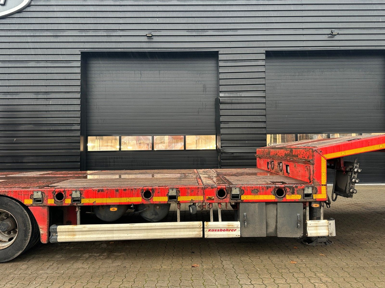 Επικαθήμενο με χαμηλό δάπεδο Kässbohrer 4 achs tieflader / ausziehbar: φωτογραφία 6