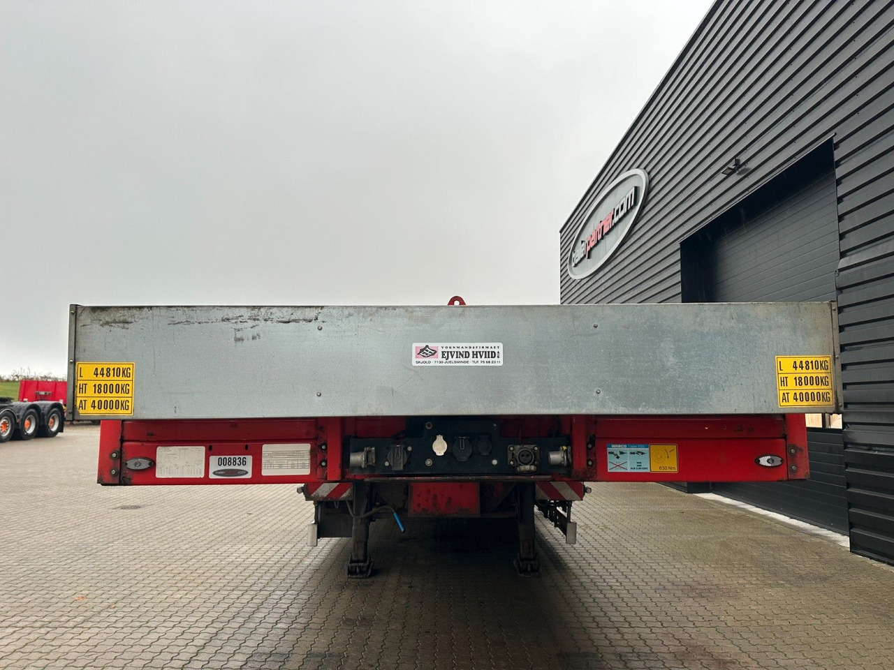 Επικαθήμενο με χαμηλό δάπεδο Kässbohrer 4 achs tieflader / ausziehbar: φωτογραφία 7