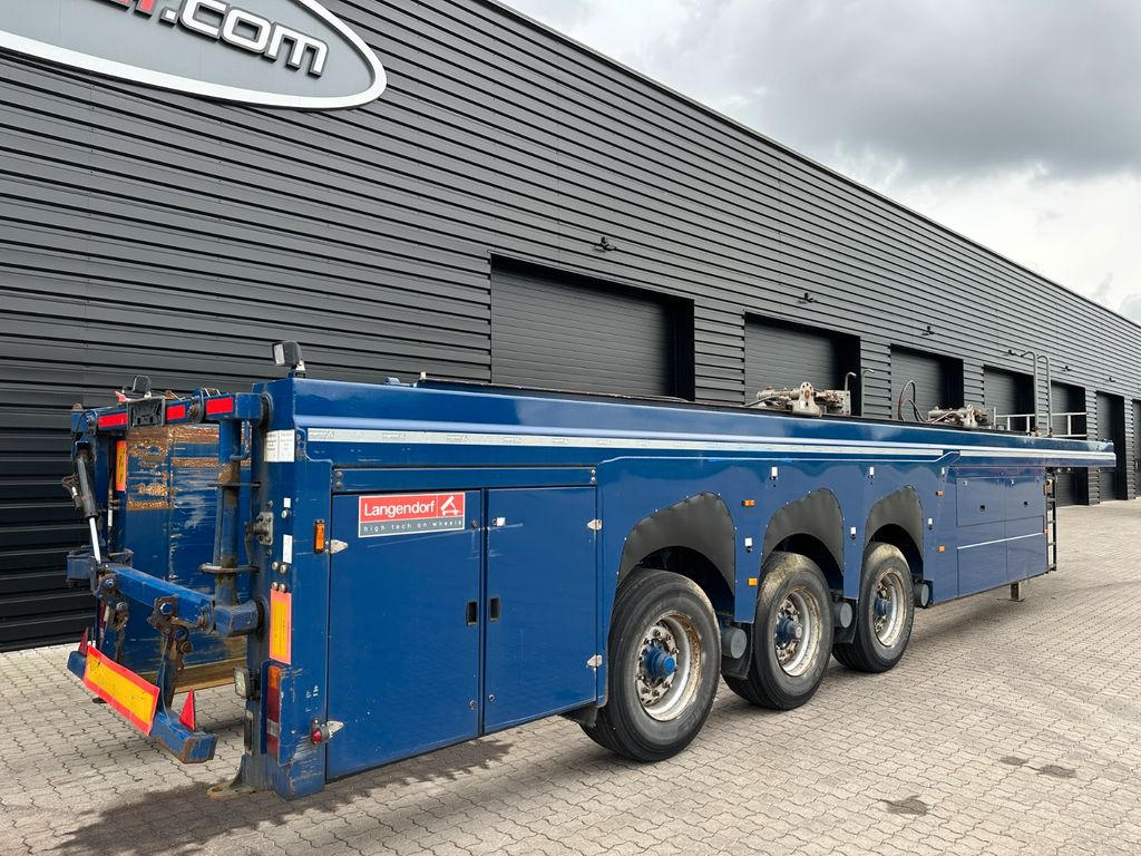 Langendorf 3 achs Innenlader Langendorf 3 achs Innenlader - Επικαθήμενο με χαμηλό δάπεδο: φωτογραφία 2 Langendorf 3 achs Innenlader Langendorf 3 achs Innenlader - Επικαθήμενο με χαμηλό δάπεδο: φωτογραφία 2