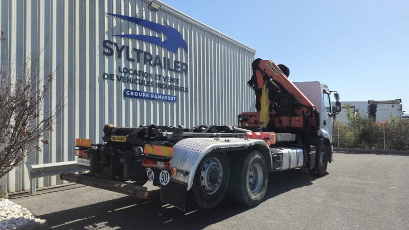 Renault Premium avec grue PALFINGER PK 18000 - Φορτηγό φόρτωσης γάντζου, Φορτηγό με γερανό: φωτογραφία 3 Renault Premium avec grue PALFINGER PK 18000 - Φορτηγό φόρτωσης γάντζου, Φορτηγό με γερανό: φωτογραφία 3