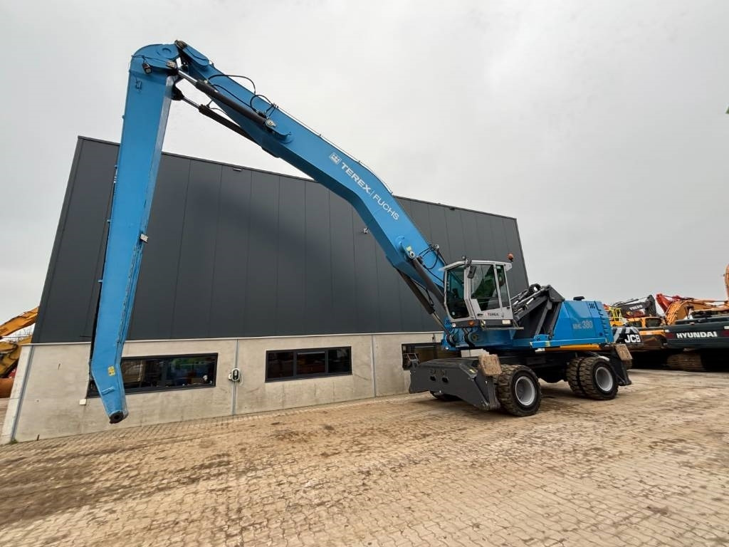 Μηχάνημα Διαχείρισης Υλικών Fuchs MHL 380 -- only 6650 real working hours: φωτογραφία 8