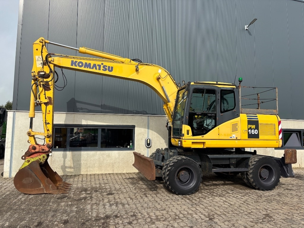 Komatsu PW 160-7 - PW160 - PW 160 - PW 180 - PW 140 - Τροχοφόρος εκσκαφέας: φωτογραφία 2 Komatsu PW 160-7 - PW160 - PW 160 - PW 180 - PW 140 - Τροχοφόρος εκσκαφέας: φωτογραφία 2