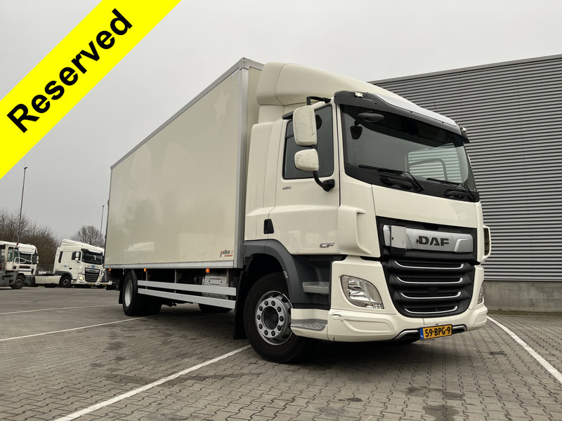 DAF CF 260 FA / 18 Ton / 350 dkm / Box 7.5 m / Laadklep / APK TUV 04-26 - Φορτηγό κόφα: φωτογραφία 1 DAF CF 260 FA / 18 Ton / 350 dkm / Box 7.5 m / Laadklep / APK TUV 04-26 - Φορτηγό κόφα: φωτογραφία 1