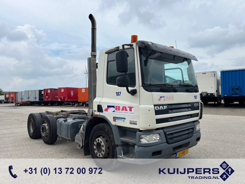 DAF FAG CF75.250 EEV Euro 5 / 6x2 / 158 DKM / Chassis-Cabine - Φορτηγό σασί: φωτογραφία 1 DAF FAG CF75.250 EEV Euro 5 / 6x2 / 158 DKM / Chassis-Cabine - Φορτηγό σασί: φωτογραφία 1