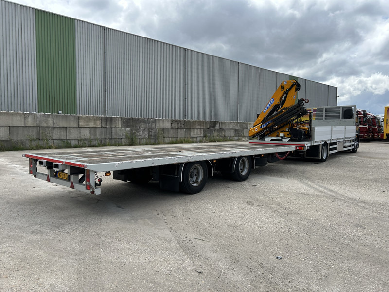 DAF LF 320 FA 19T + Burg BPM 0018 Trailer / Effer 175.2/c3s Crane / NL Combi - Φορτηγό με ανοιχτή καρότσα, Φορτηγό με γερανό: φωτογραφία 3 DAF LF 320 FA 19T + Burg BPM 0018 Trailer / Effer 175.2/c3s Crane / NL Combi - Φορτηγό με ανοιχτή καρότσα, Φορτηγό με γερανό: φωτογραφία 3