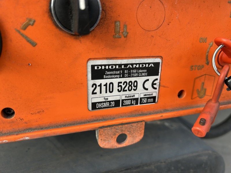 Επικαθήμενο κόφα Krone Dry Liner / Box / Loadlift 2000 kg / Disk / APK TUV 11-26: φωτογραφία 6