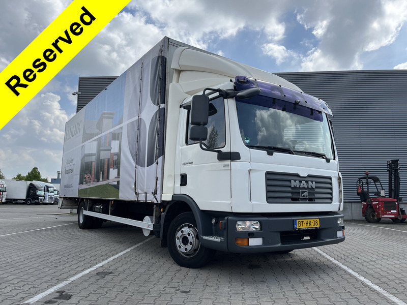 MAN TGL 12.180 Euro 4 / 12 Ton / 781 dkm / Canvas Box / APK TUV 10-25 - Φορτηγό κόφα: φωτογραφία 1 MAN TGL 12.180 Euro 4 / 12 Ton / 781 dkm / Canvas Box / APK TUV 10-25 - Φορτηγό κόφα: φωτογραφία 1