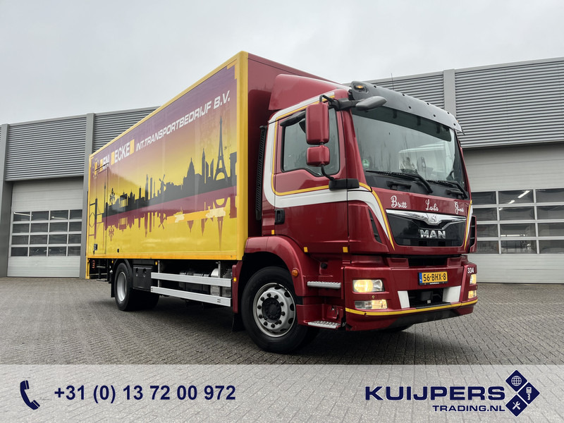 MAN TGM 18.250 Euro 6 / 18 Ton / 639 dkm / Box / Loadlift / APK TUV 12-25 - Φορτηγό κόφα: φωτογραφία 1 MAN TGM 18.250 Euro 6 / 18 Ton / 639 dkm / Box / Loadlift / APK TUV 12-25 - Φορτηγό κόφα: φωτογραφία 1