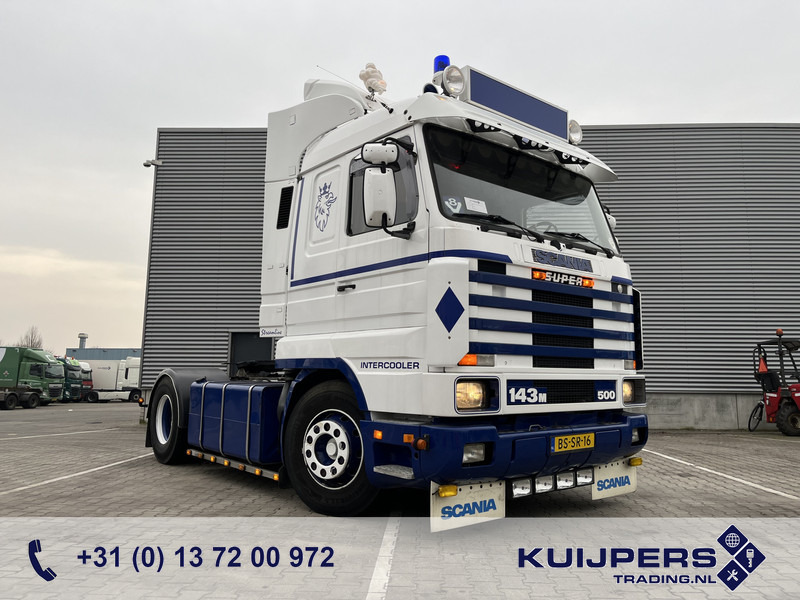 Scania R 143H V8 500 Streamline / V8 Sound / Retarder / Old Skool Classic - Τράκτορας: φωτογραφία 1 Scania R 143H V8 500 Streamline / V8 Sound / Retarder / Old Skool Classic - Τράκτορας: φωτογραφία 1