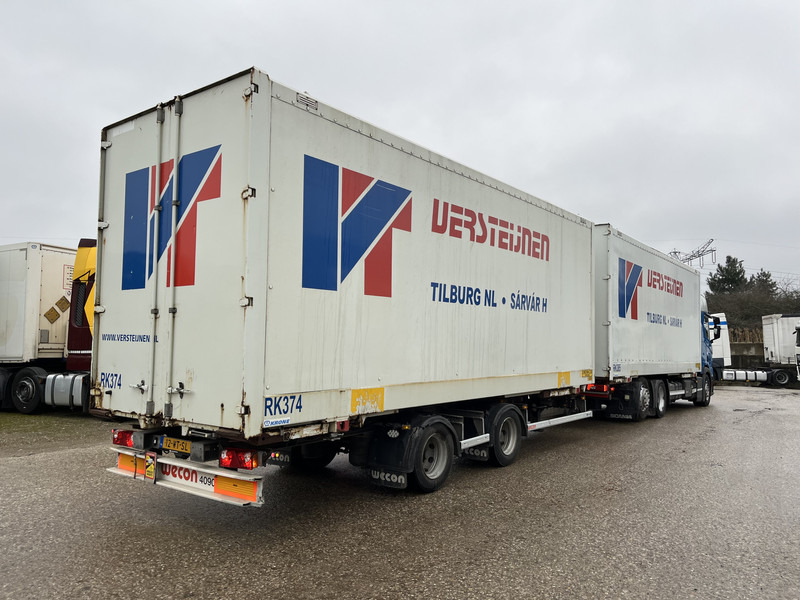 Scania R410 Highline / BDF Box + Wecon AWZ 218 / BDF Box / 448 dkm / NL Truck + Trailer - Φορτηγό κόφα: φωτογραφία 2 Scania R410 Highline / BDF Box + Wecon AWZ 218 / BDF Box / 448 dkm / NL Truck + Trailer - Φορτηγό κόφα: φωτογραφία 2