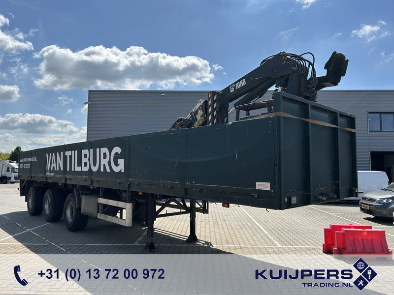 Vogelzang V02 17 30 / Heavy Duty Chassis / 3 axle 10 Ton / Hiab Crane Defect - Επικαθήμενο πλατφόρμα/ Καρότσα: φωτογραφία 1 Vogelzang V02 17 30 / Heavy Duty Chassis / 3 axle 10 Ton / Hiab Crane Defect - Επικαθήμενο πλατφόρμα/ Καρότσα: φωτογραφία 1