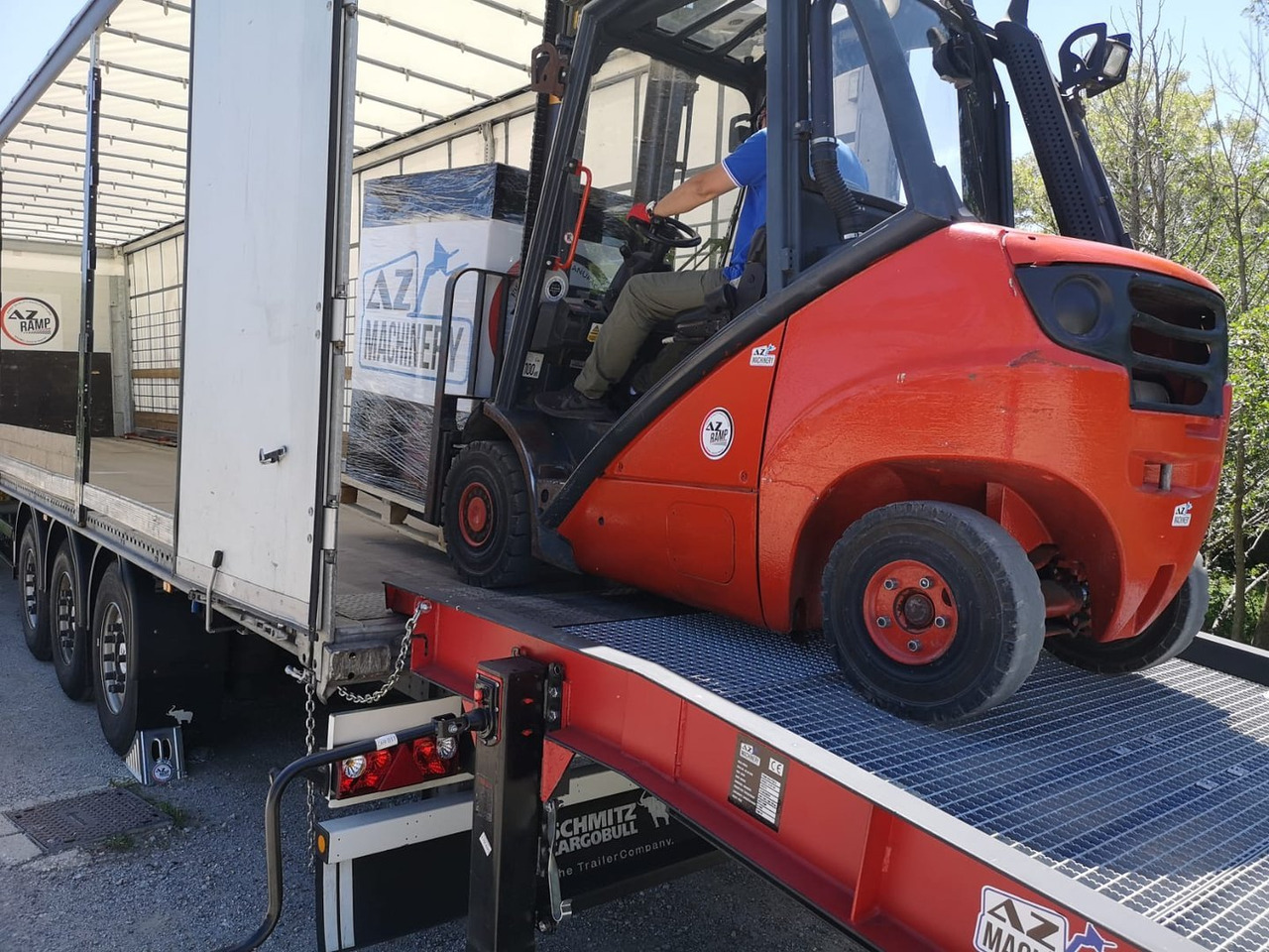 Νέα Ράμπα φόρτωσης AZ RAMP-PRIME PRIME WLO + 8 . Industrial Mobil Loading Ramp: φωτογραφία 14 Νέα Ράμπα φόρτωσης AZ RAMP-PRIME PRIME WLO + 8 . Industrial Mobil Loading Ramp: φωτογραφία 14