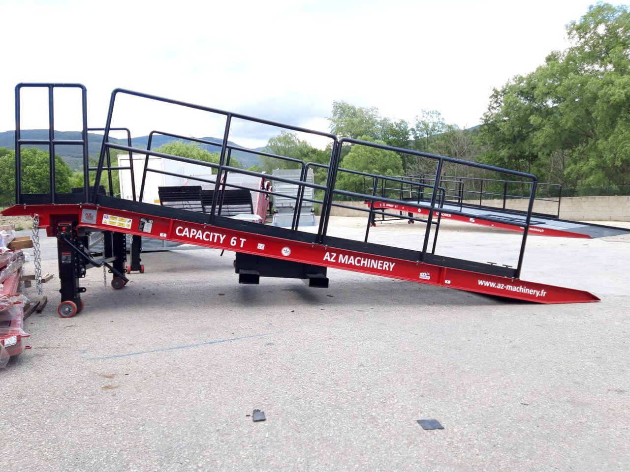 AZ RAMP-PRIME XS-6 . Industrial Mobil Loading Ramp - Ράμπα φόρτωσης: φωτογραφία 4 AZ RAMP-PRIME XS-6 . Industrial Mobil Loading Ramp - Ράμπα φόρτωσης: φωτογραφία 4