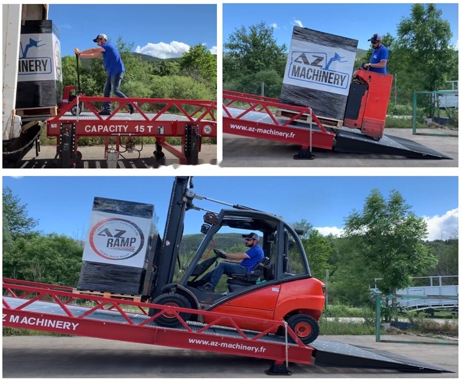 AZ RAMP STAR-10-XL mobile loading ramp - Ράμπα φόρτωσης: φωτογραφία 1 AZ RAMP STAR-10-XL mobile loading ramp - Ράμπα φόρτωσης: φωτογραφία 1