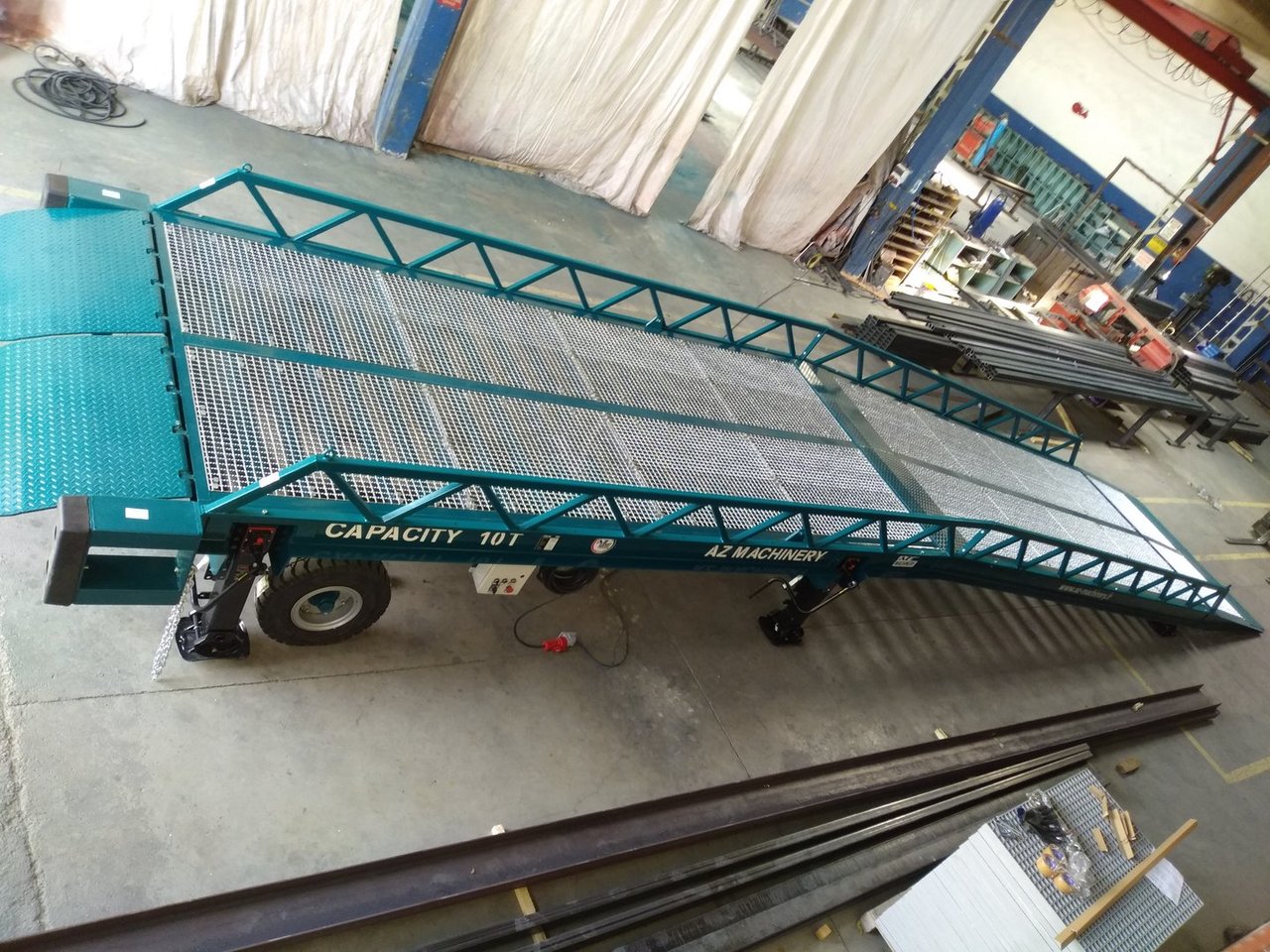 Νέα Ράμπα φόρτωσης AZ RAMP STAR-15-ZR-LLO-E mobile loading ramp: φωτογραφία 6
