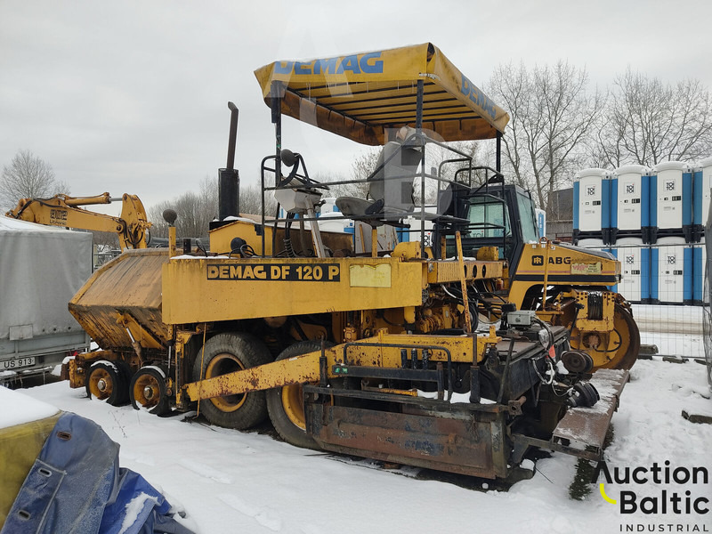 Demag DF 120 P - Διαστρωτήρας ασφάλτου: φωτογραφία 4 Demag DF 120 P - Διαστρωτήρας ασφάλτου: φωτογραφία 4