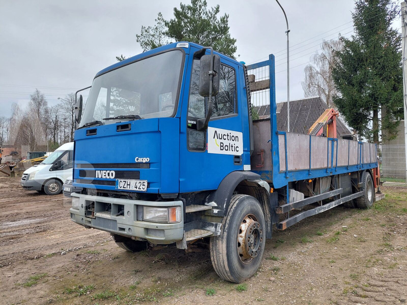 Iveco 180E18 - Φορτηγό με ανοιχτή καρότσα, Φορτηγό με γερανό: φωτογραφία 2 Iveco 180E18 - Φορτηγό με ανοιχτή καρότσα, Φορτηγό με γερανό: φωτογραφία 2