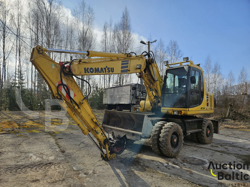 Komatsu PW130ES-6K - Τροχοφόρος εκσκαφέας: φωτογραφία 1 Komatsu PW130ES-6K - Τροχοφόρος εκσκαφέας: φωτογραφία 1