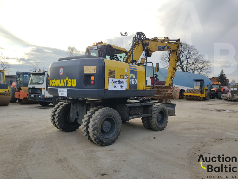 Komatsu PW160-7 - Τροχοφόρος εκσκαφέας: φωτογραφία 3 Komatsu PW160-7 - Τροχοφόρος εκσκαφέας: φωτογραφία 3