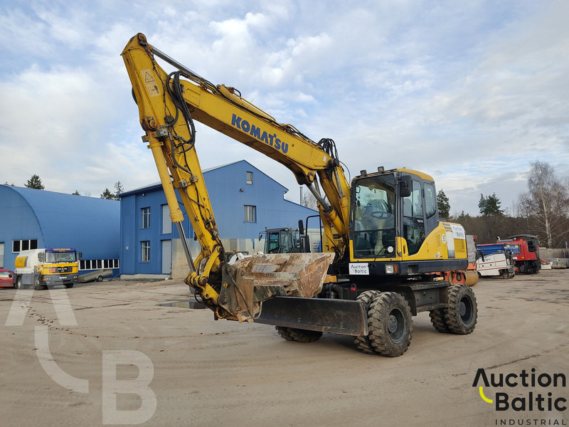 Komatsu PW160-7 - Τροχοφόρος εκσκαφέας: φωτογραφία 1 Komatsu PW160-7 - Τροχοφόρος εκσκαφέας: φωτογραφία 1