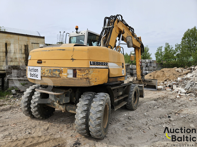 Liebherr A 316 Litronic - Τροχοφόρος εκσκαφέας: φωτογραφία 3 Liebherr A 316 Litronic - Τροχοφόρος εκσκαφέας: φωτογραφία 3